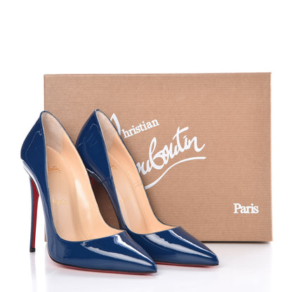 Christian Louboutin Patent So Kate 120 Pumps 37 Espadon 8 of 8