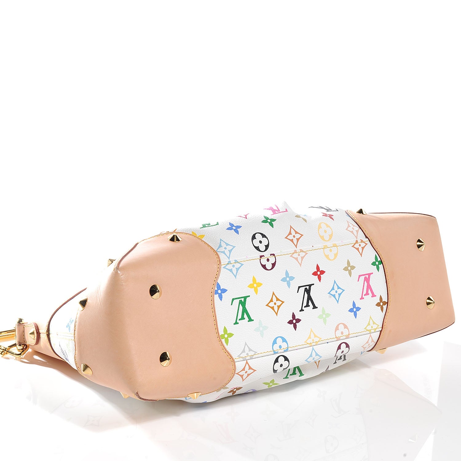 Louis Vuitton Monogram Multicolor Judy GM White 4 of 8