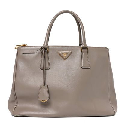 Prada Saffiano Large Galleria Double Zip Tote Argilla 1 of 8