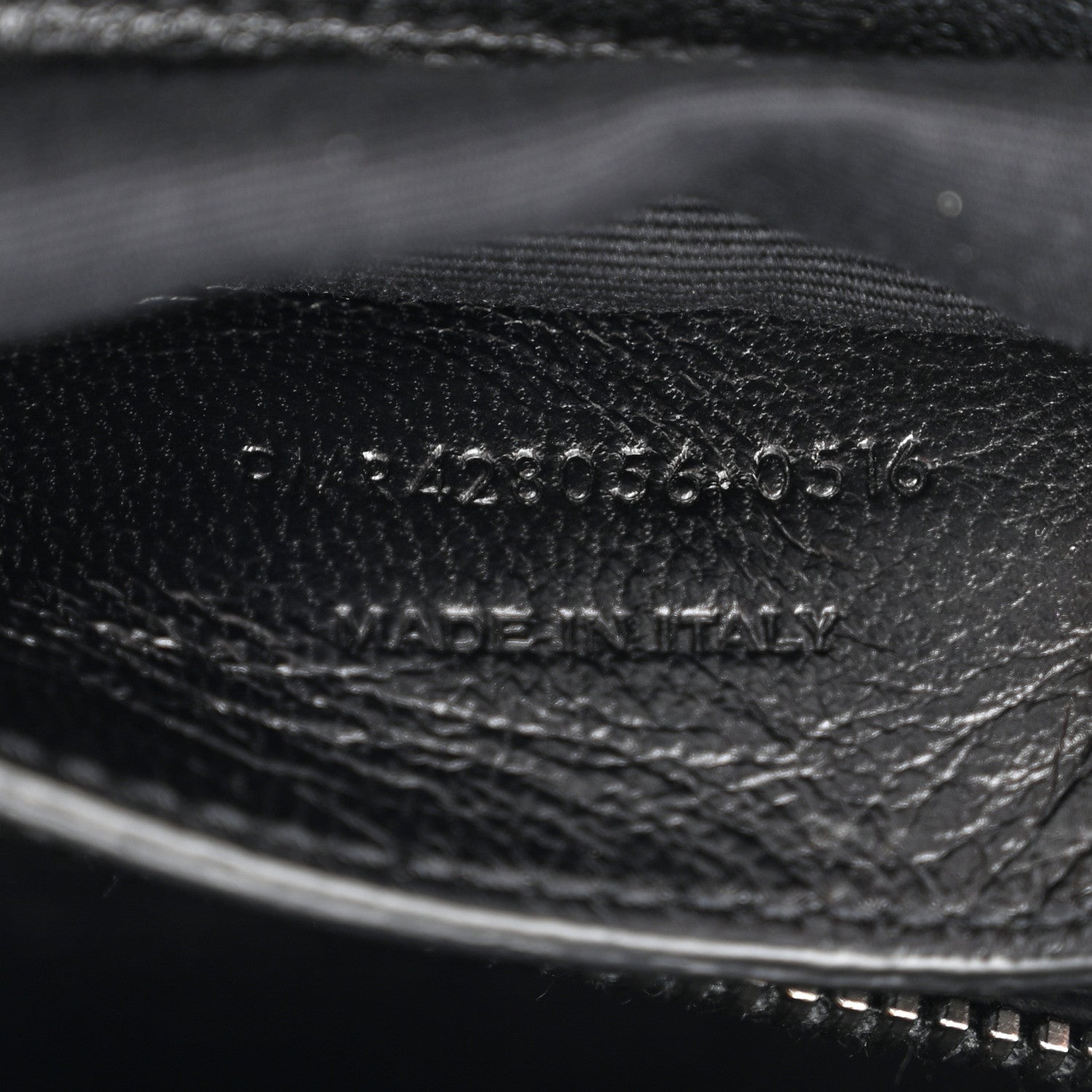 Saint Laurent Sheepskin Matelasse Chevron Monogram Medium College Bag Black 7 of 11