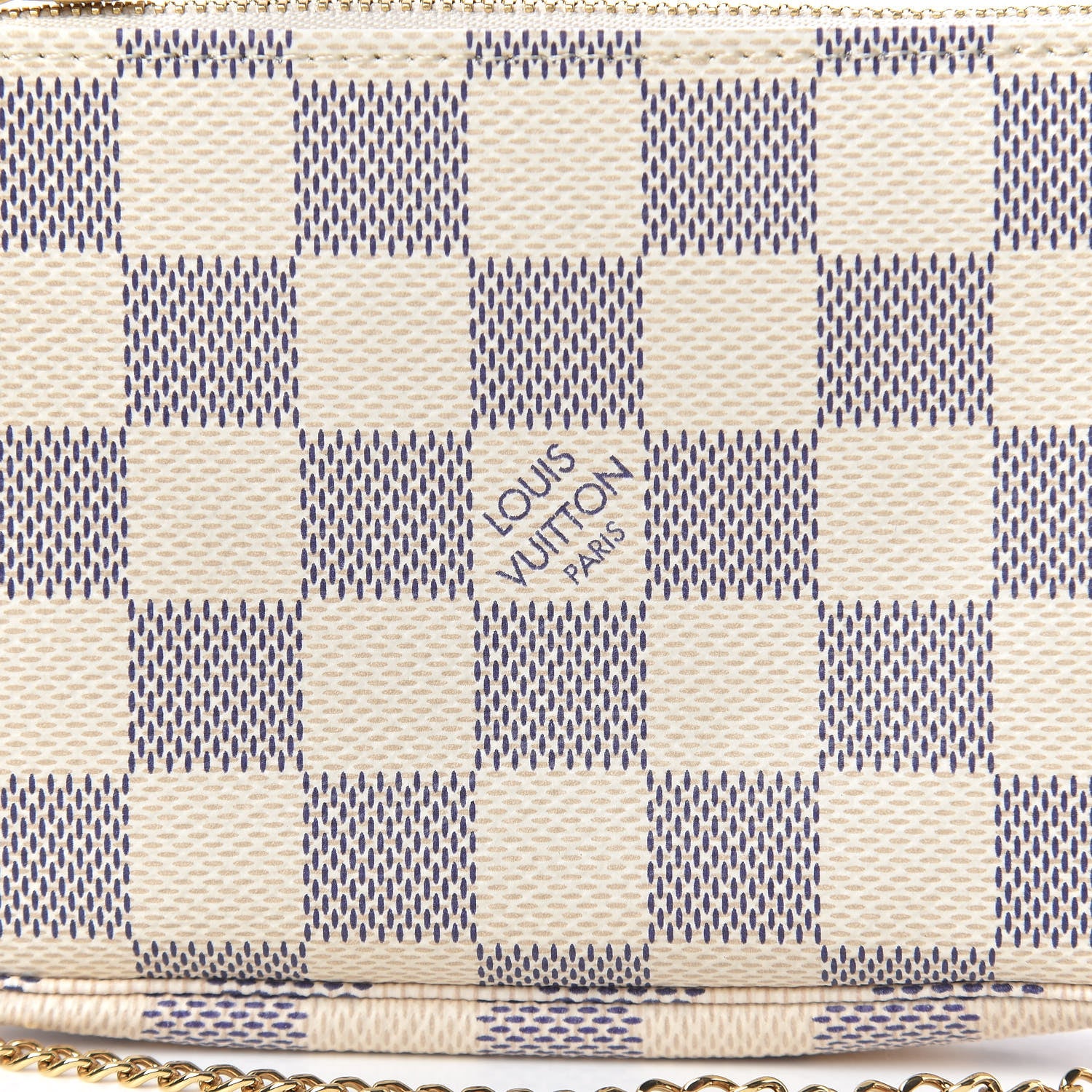 Louis Vuitton Damier Azur Mini Pochette Accessories 9 of 9