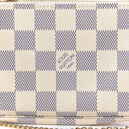 Louis Vuitton Damier Azur Mini Pochette Accessories 9 of 9