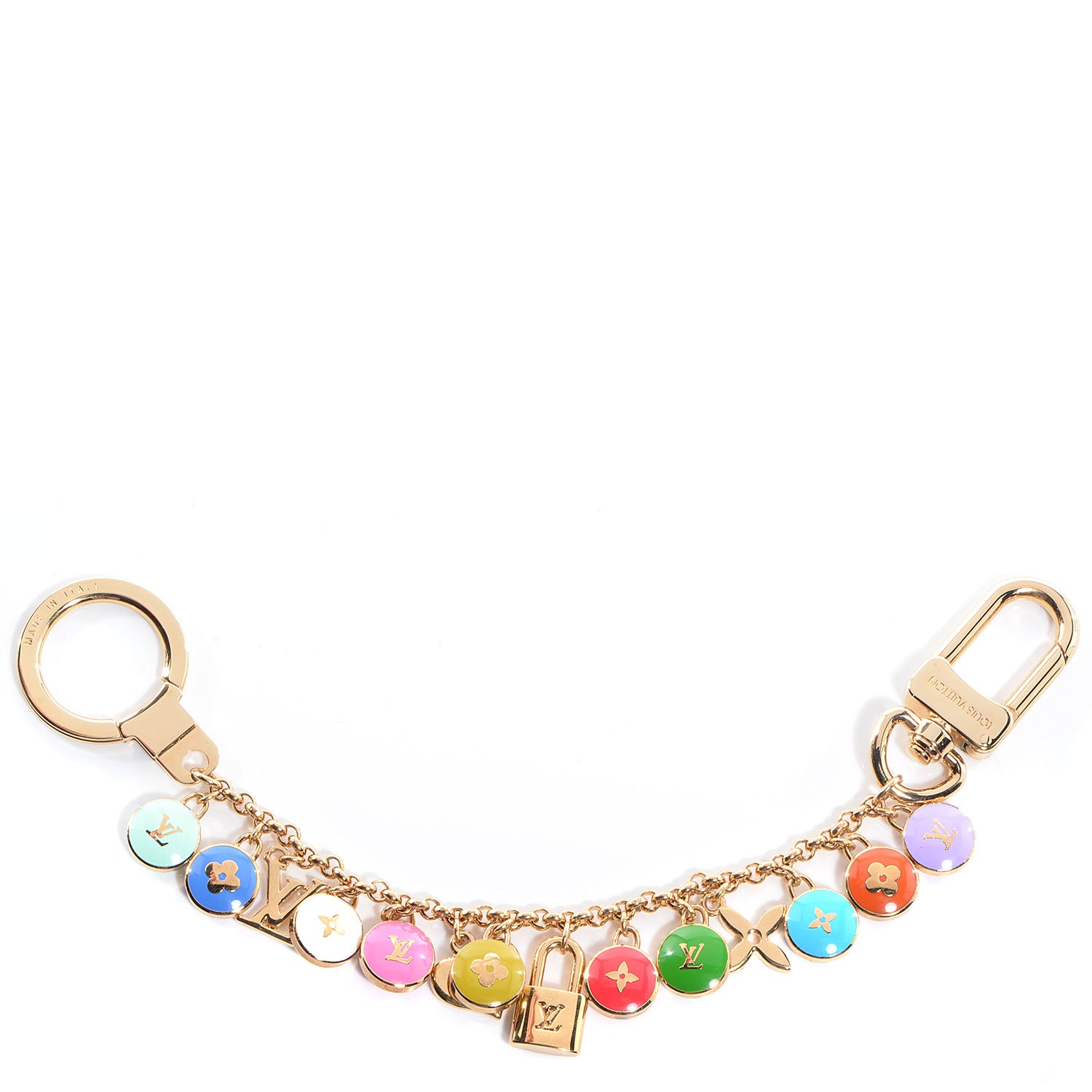 Louis Vuitton Pastilles Key Chain Bag Charm Multicolor 1 of 4
