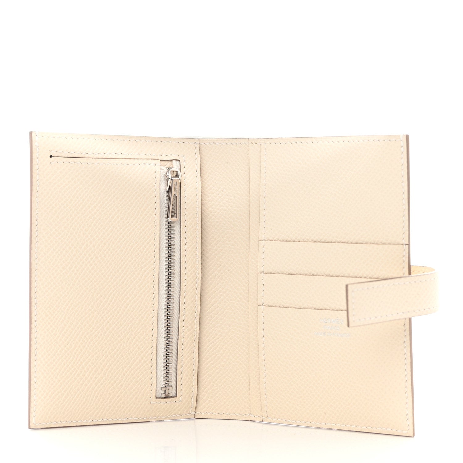 Hermes Epsom H Passant Compact Wallet Craie 5 of 8