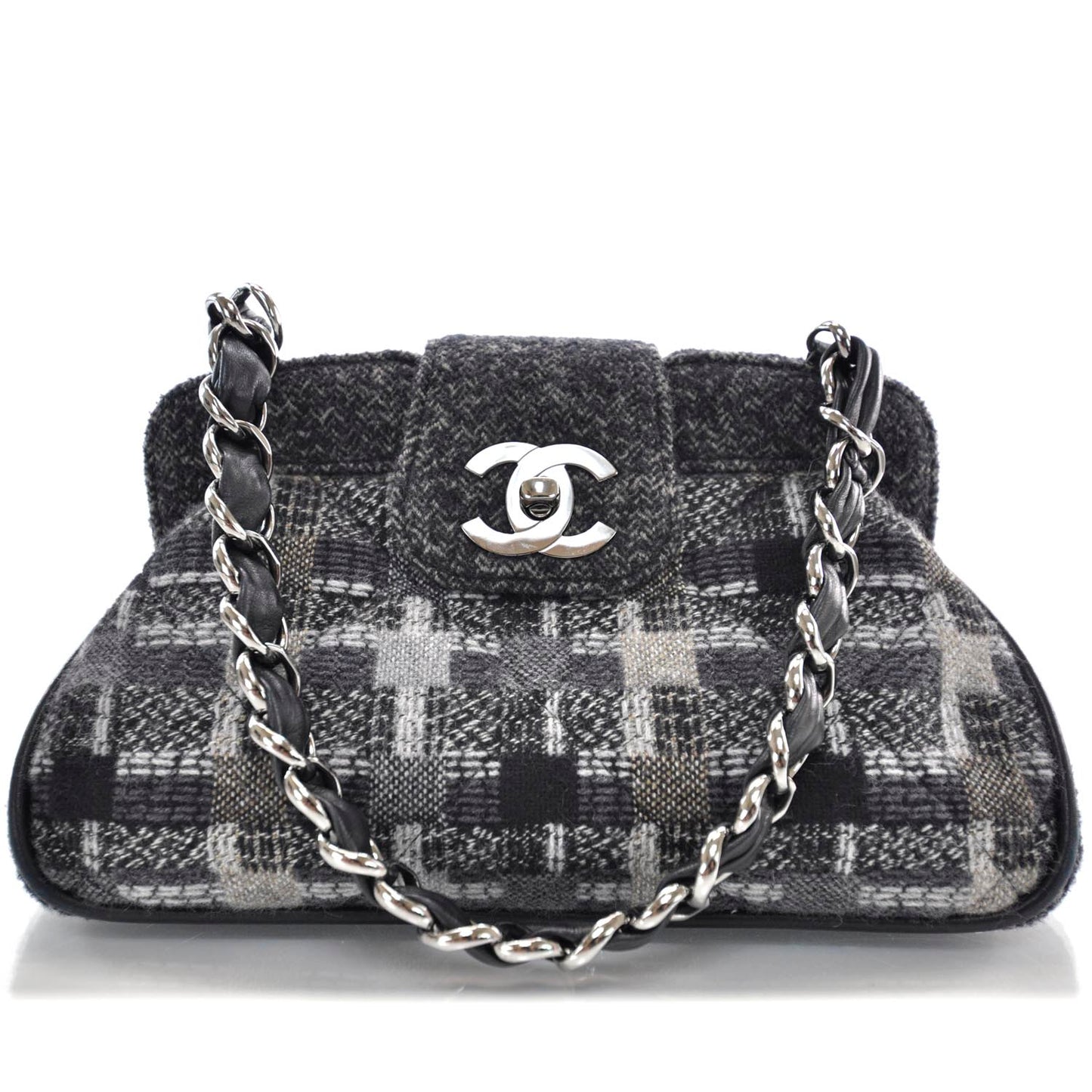 Tweed Frame Bag