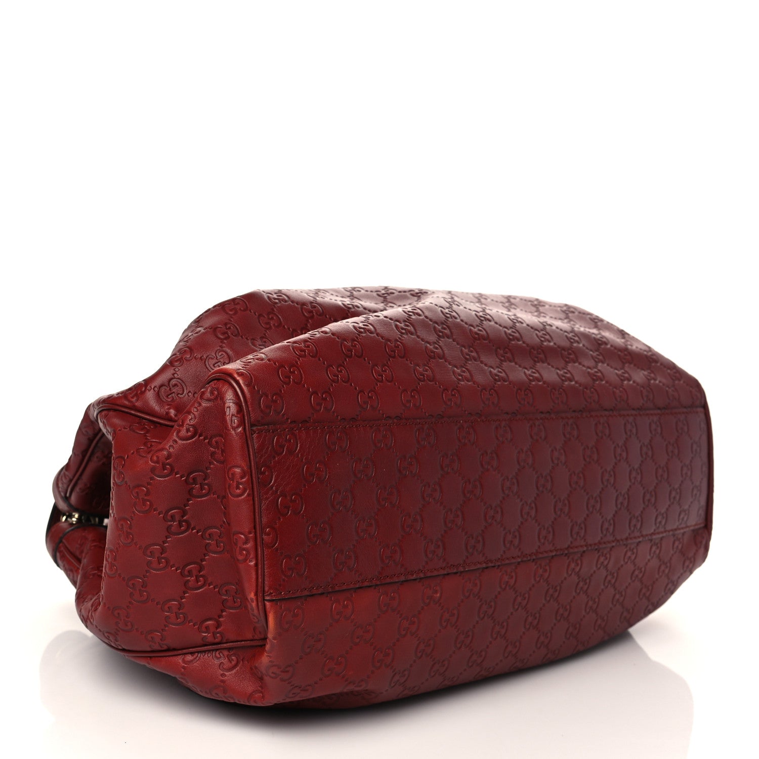 Gucci Guccissima Large Sukey Tote Red 3 of 7