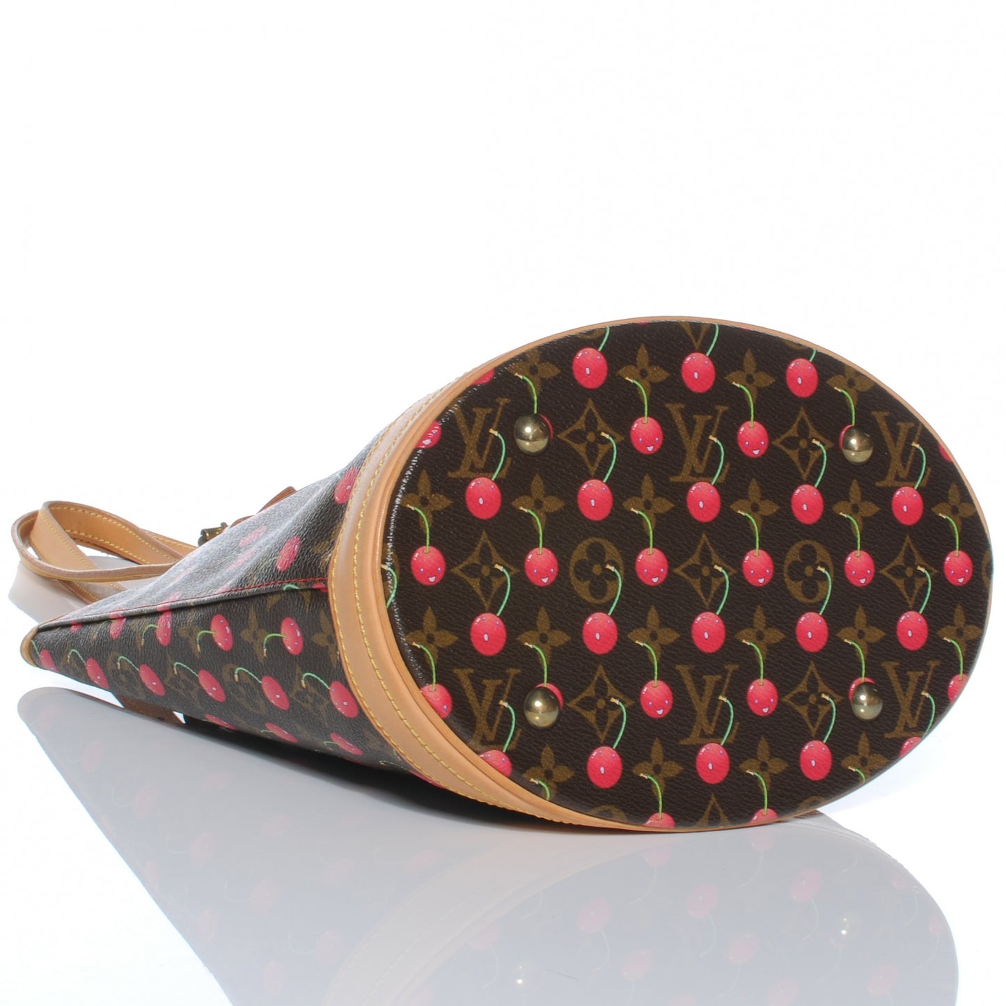 Monogram Cerises Bucket Bag