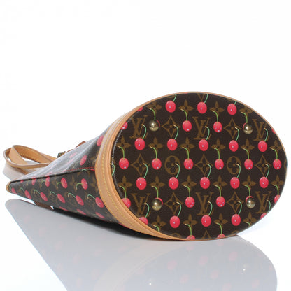 Louis Vuitton Monogram Cerises Bucket Bag 4 of 7