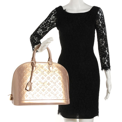 Louis Vuitton Vernis Alma GM Beige Poudre 2 of 7