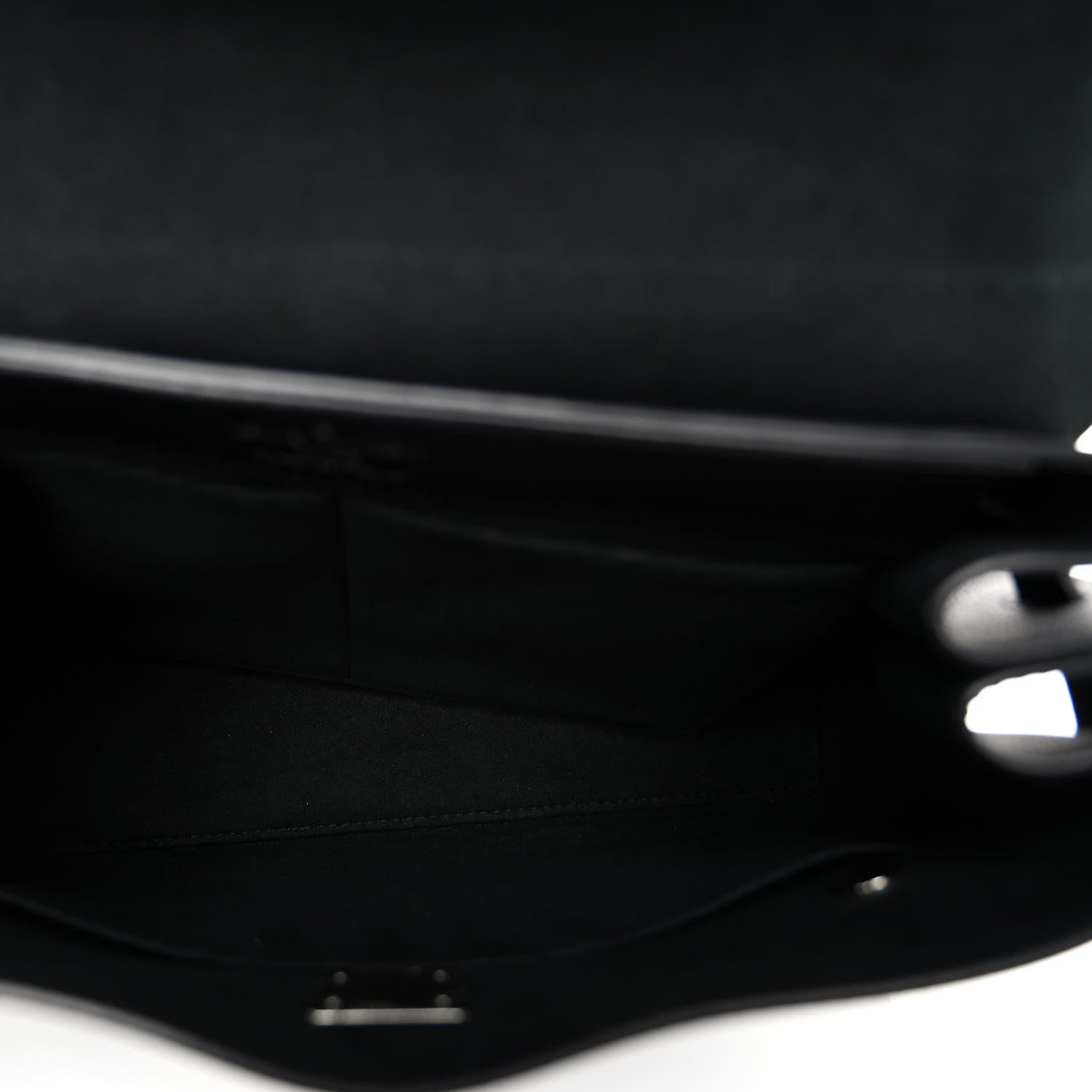 Louis Vuitton Calfskin Lockme Ever Black 5 of 9
