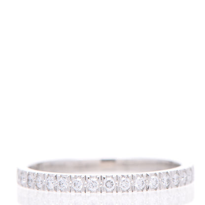 Tiffany Platinum Diamond Soleste Eternity Wedding Band Ring 54 6.75 1 of 3