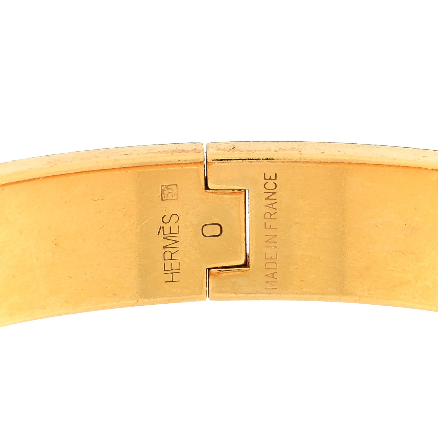 Hermes Enamel Narrow Clic Clac H Bracelet GM Black 3 of 3