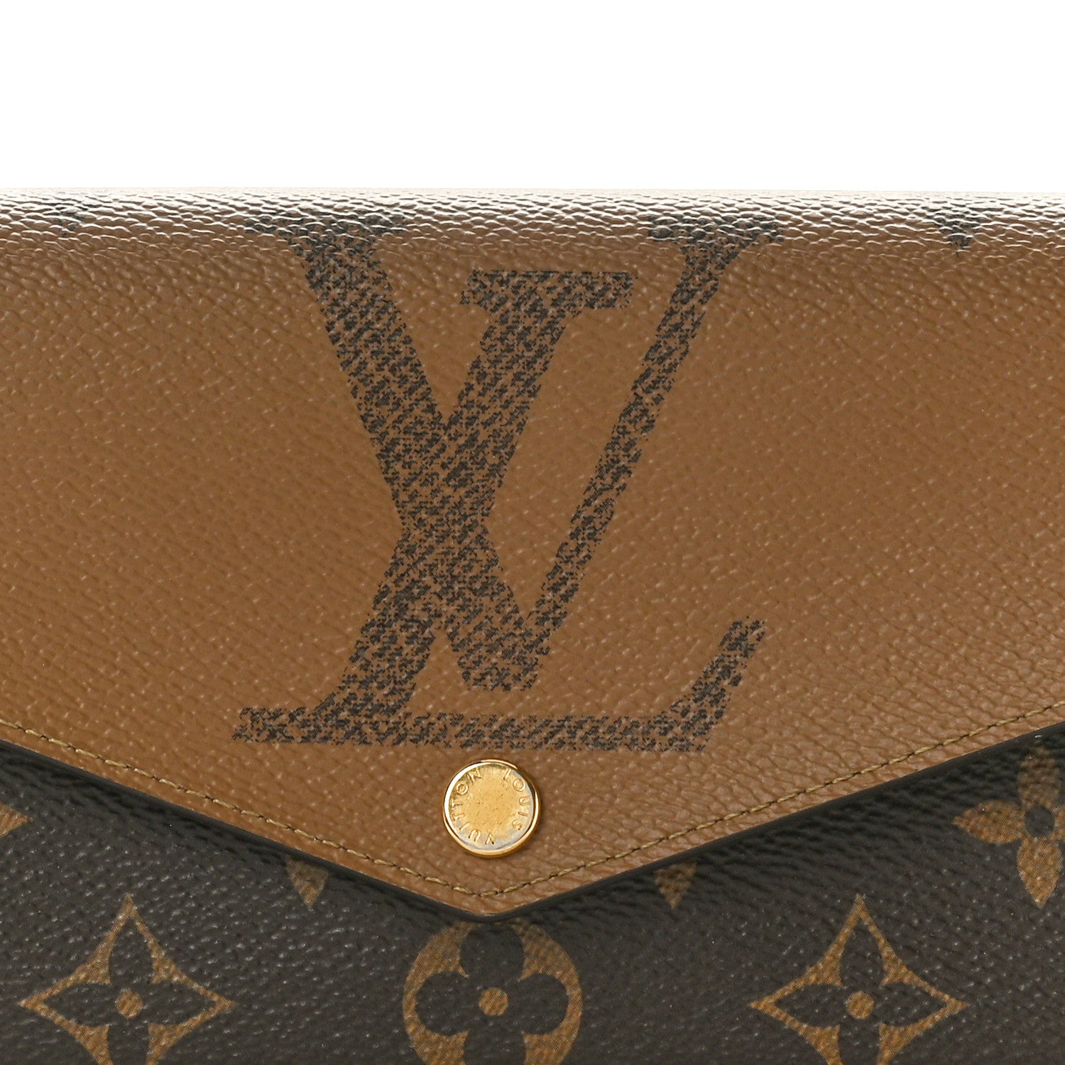 Louis Vuitton Reverse Monogram Giant Sarah Wallet 7 of 8