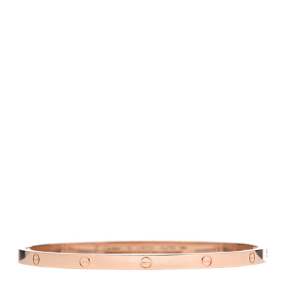 Cartier 18K Pink Gold Small LOVE Bracelet 18 1 of 7