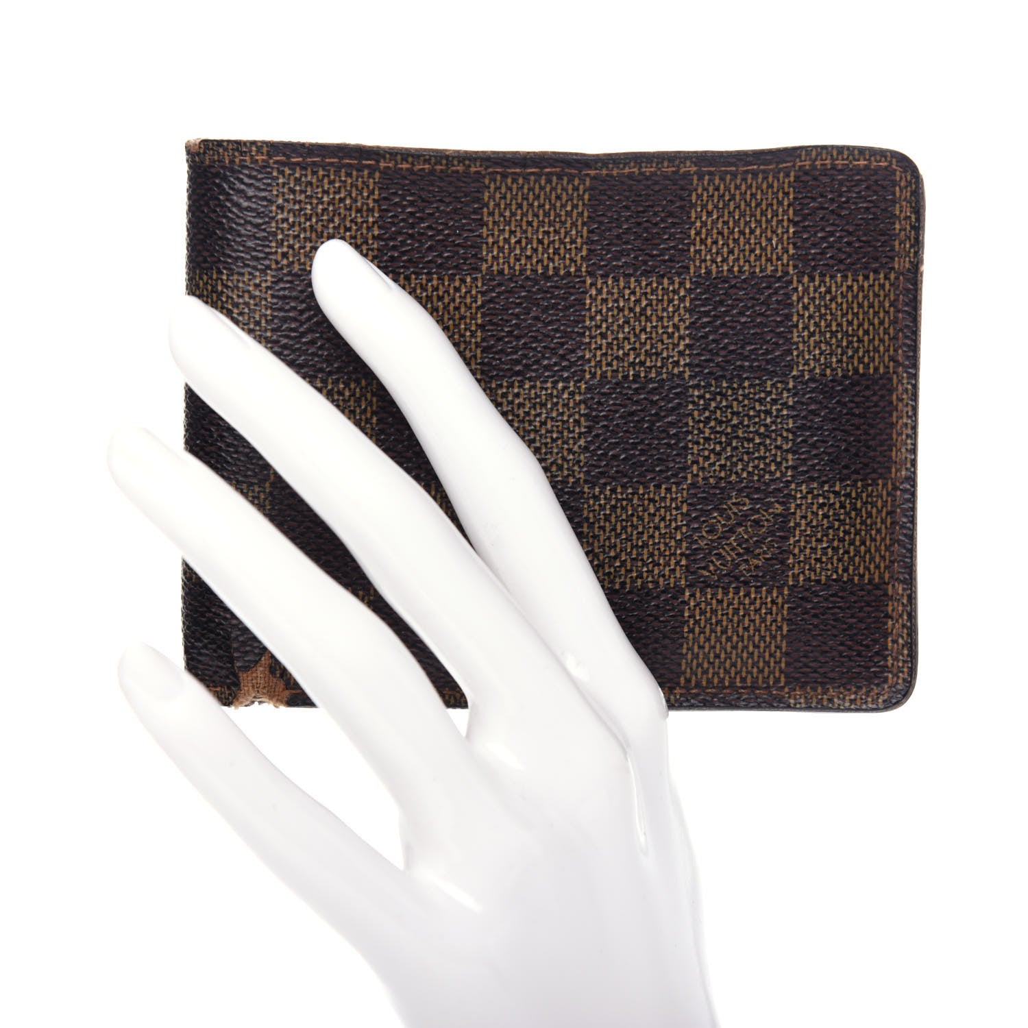 Louis Vuitton Damier Ebene Multiple Wallet 2 of 11