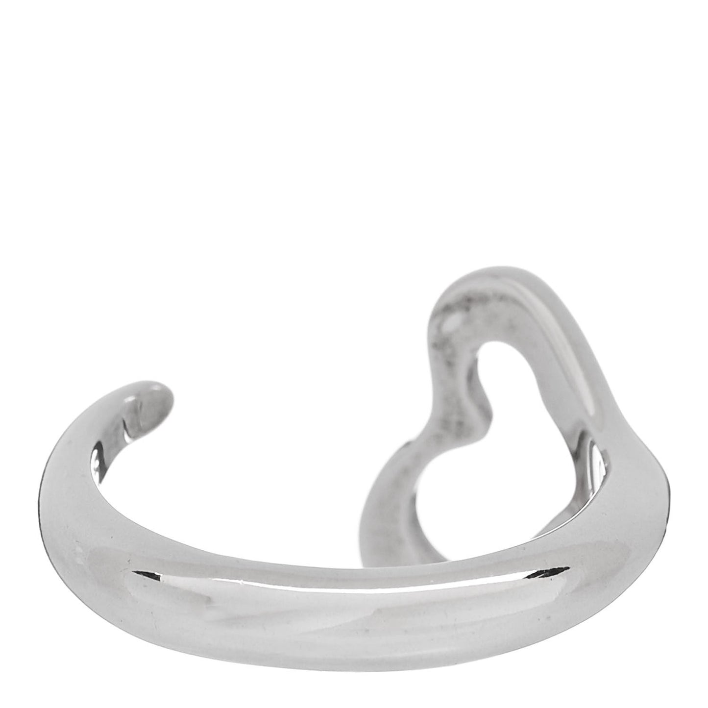 Sterling Silver Elsa Peretti Open Heart Ring 57 8