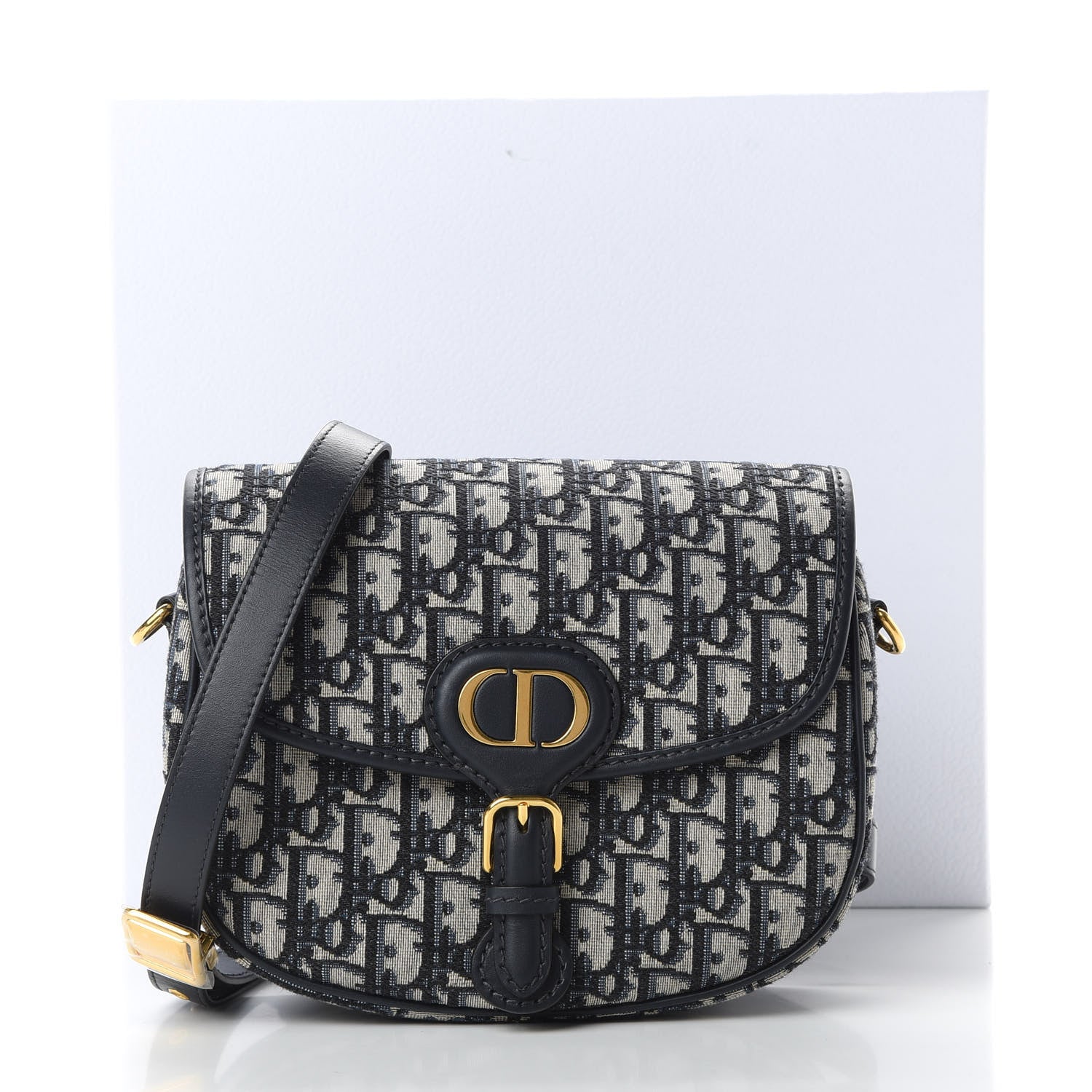 Christian Dior Oblique Medium Bobby Flap Blue 13 of 13