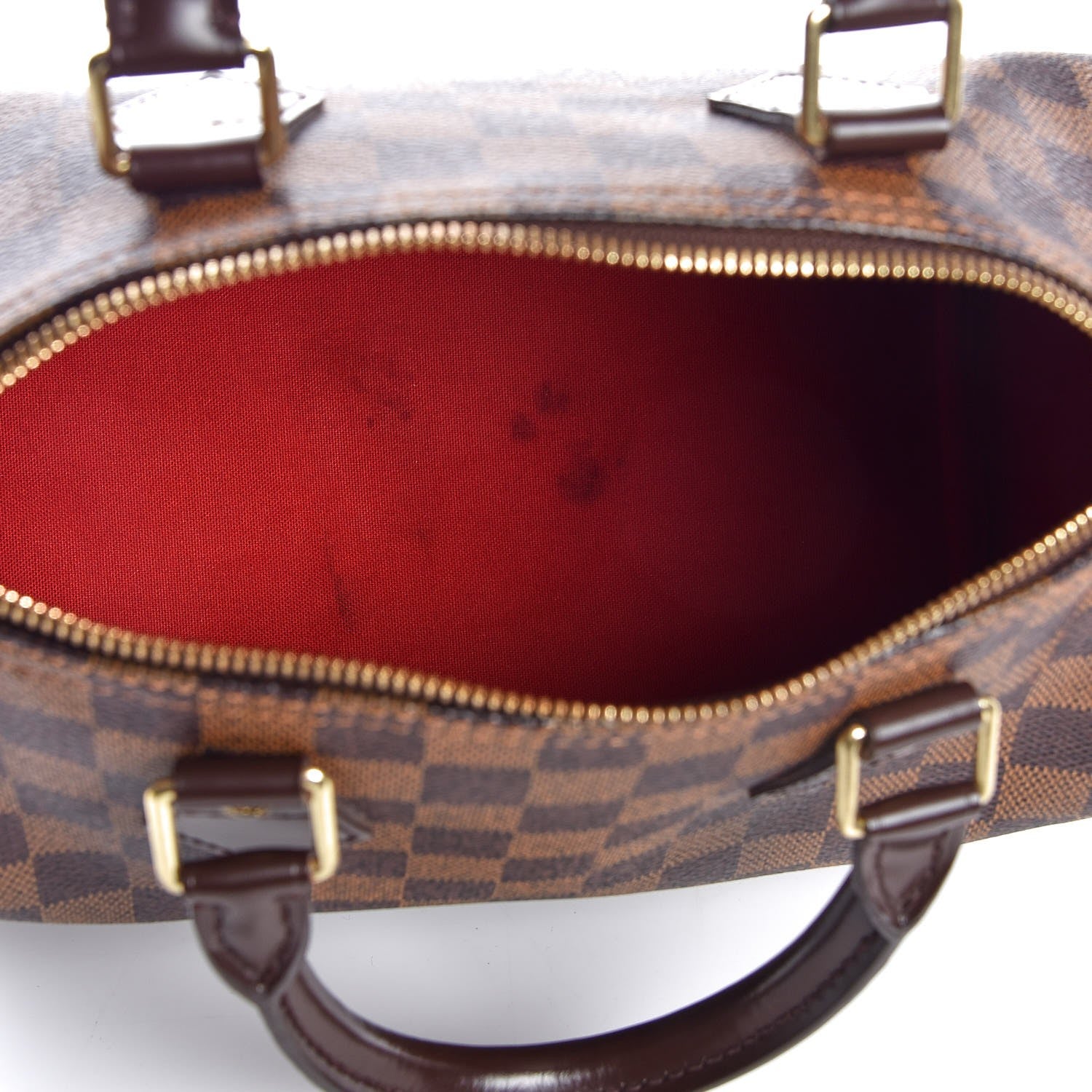 Louis Vuitton Damier Ebene Speedy 25 5 of 8