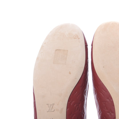 Louis Vuitton Calfskin Embossed Monogram Debbie Ballerina Flats 41 10 of 10