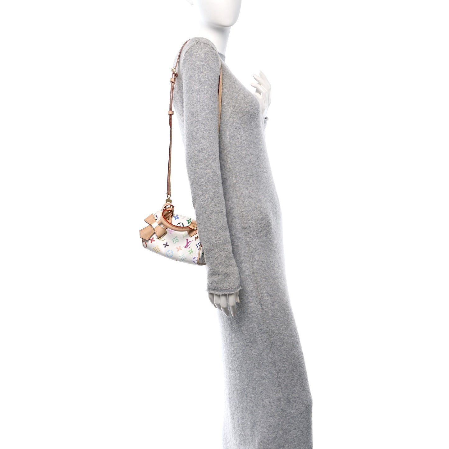 LV X TM Monogram Multicolor Nano Speedy White