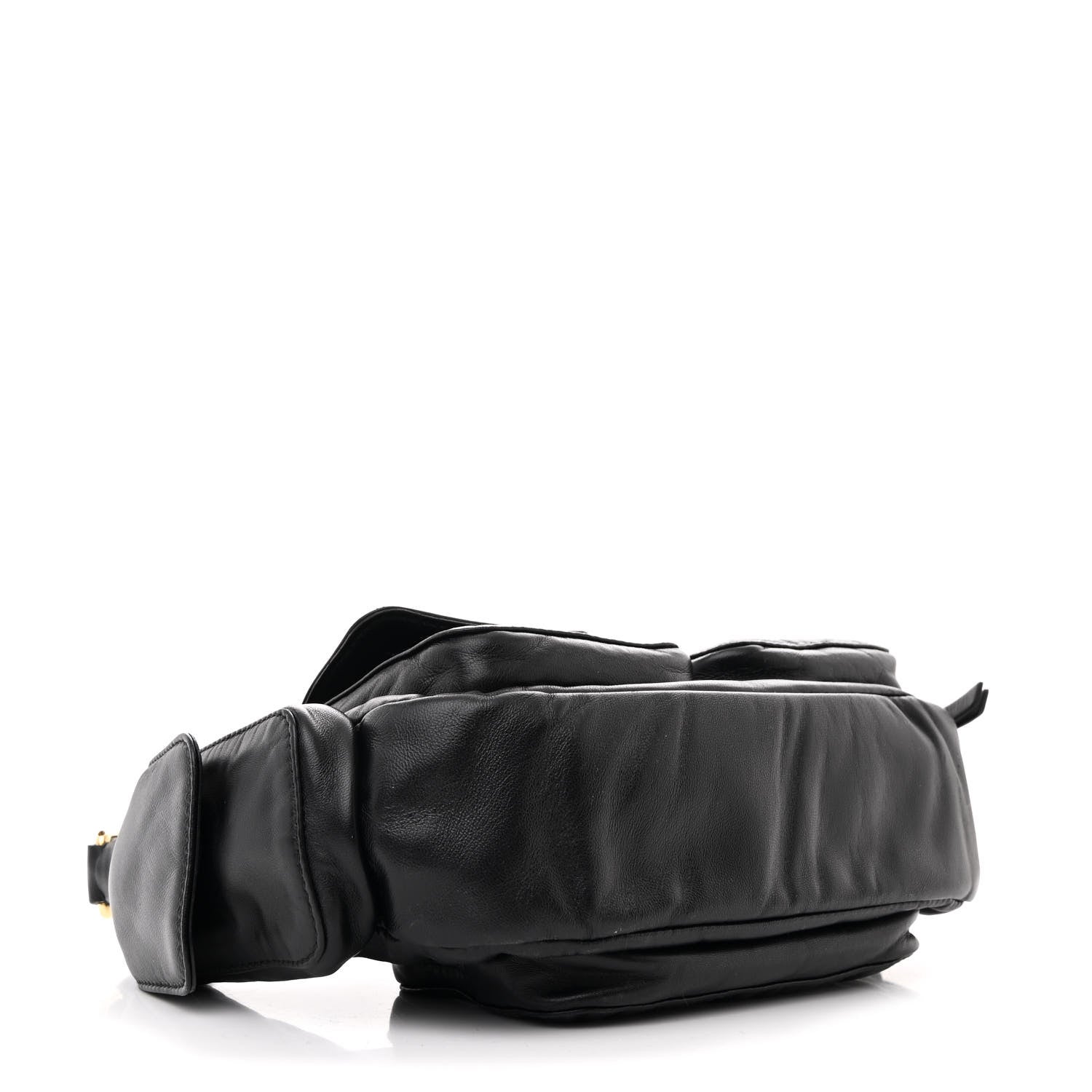 Miu Miu Nappa Multi Pocket Hobo Black 4 of 10