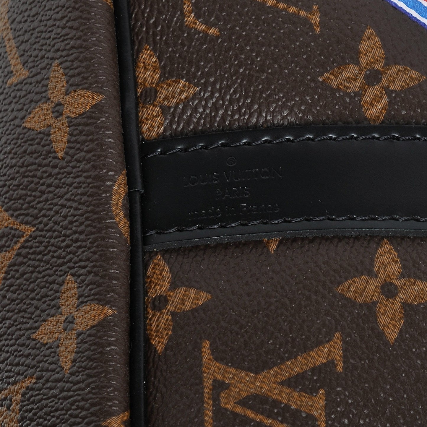 Monogram My World Tour Speedy Bandouliere 30 Black