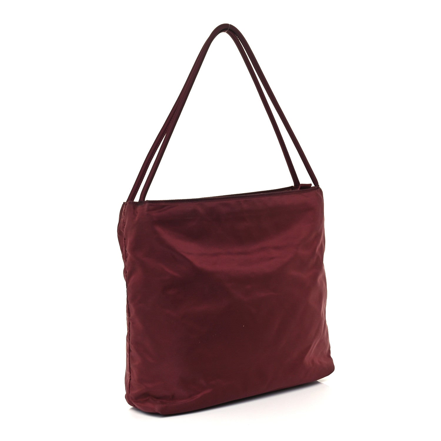 Prada Tessuto Nylon Shoulder Bag Amaranto 3 of 10