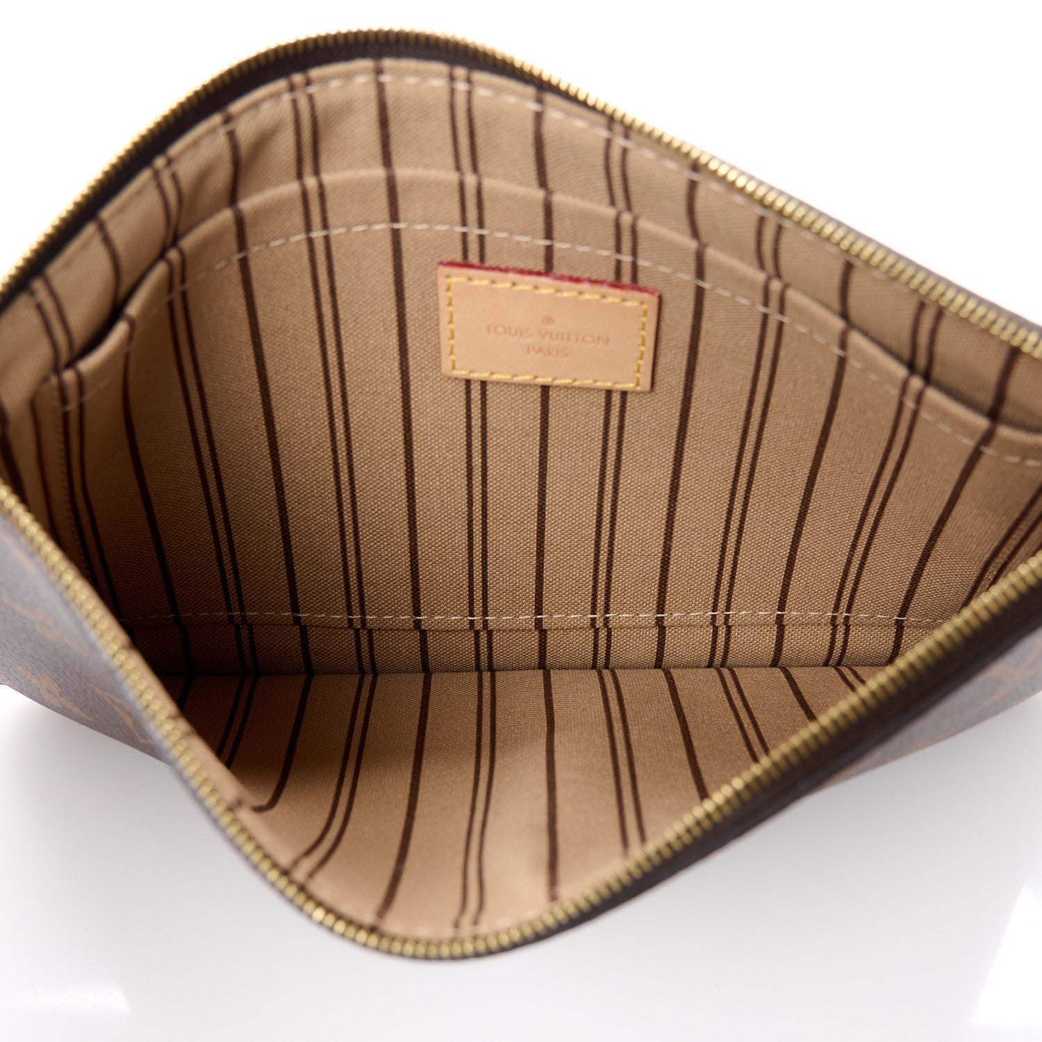 Louis Vuitton Monogram Neverfull MM GM Pochette 5 of 13