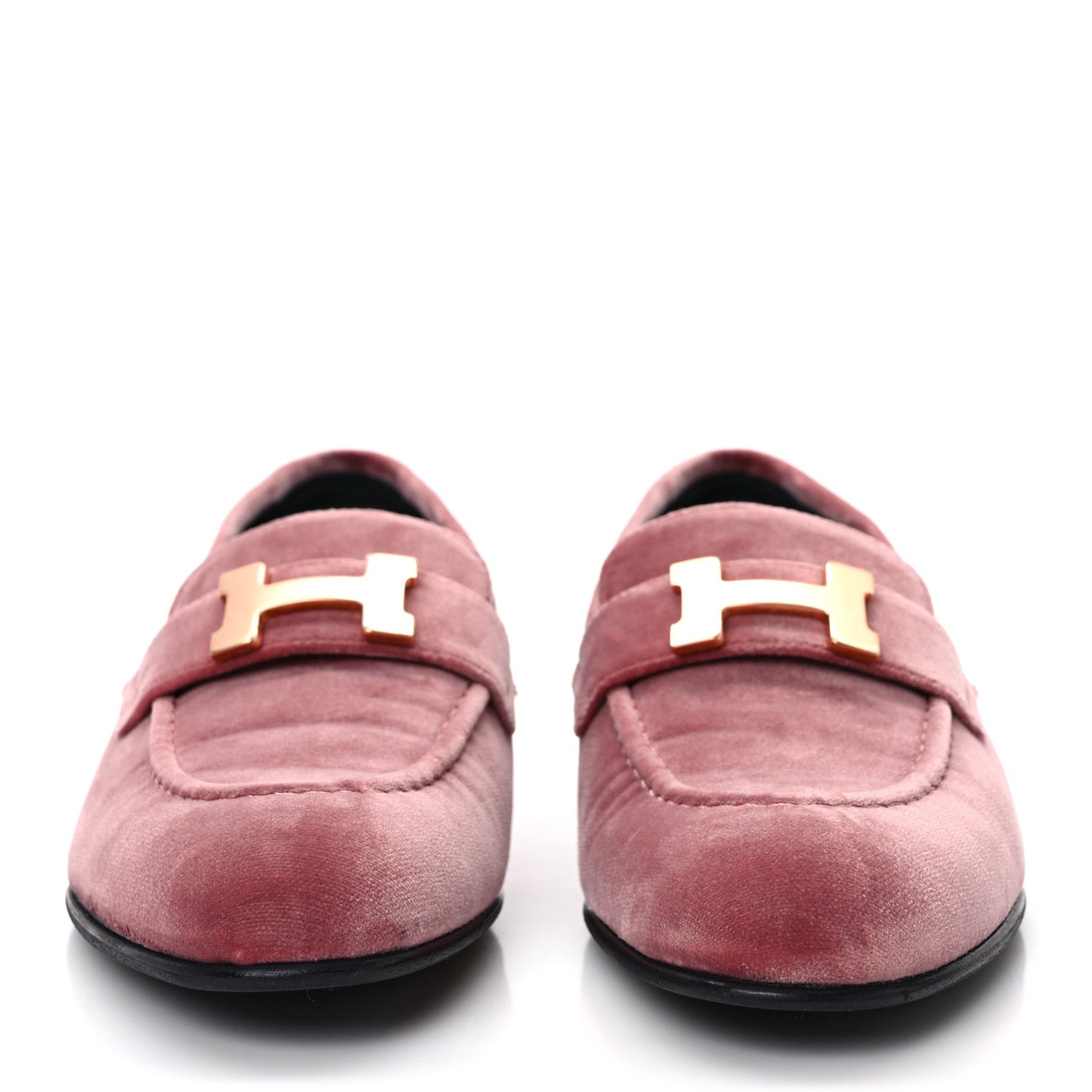Velvet Womens Paris Loafers 37.5 Bois de Rose