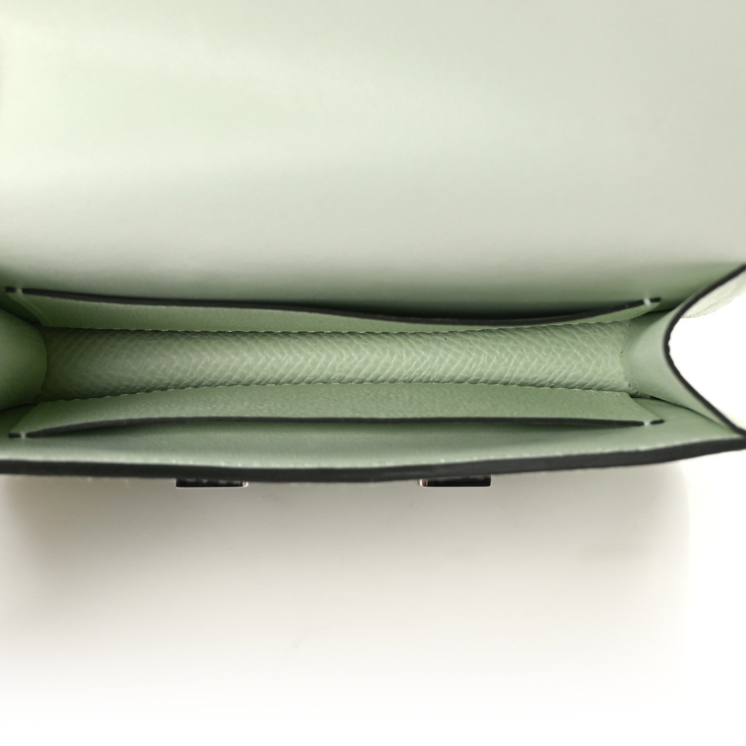 Hermes Epsom Constance Slim Wallet Vert Fizz 6 of 9