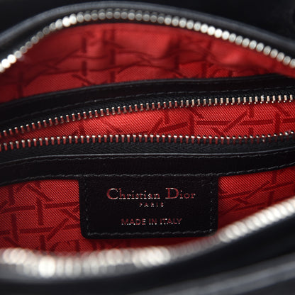 Christian Dior Lambskin Cannage Medium Lady Dior Black 8 of 10