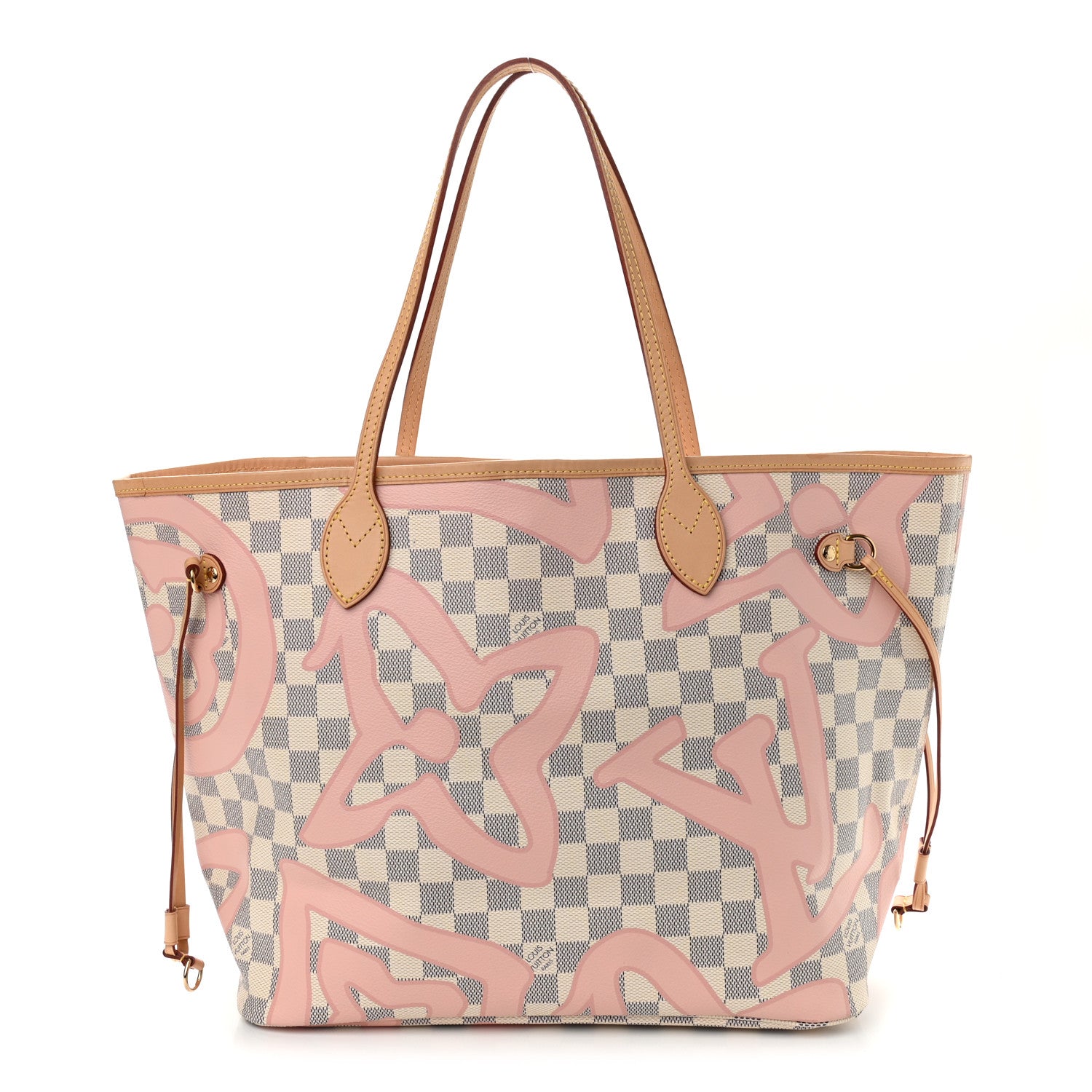 Louis Vuitton Damier Azur Tahitienne Neverfull MM 1 of 10