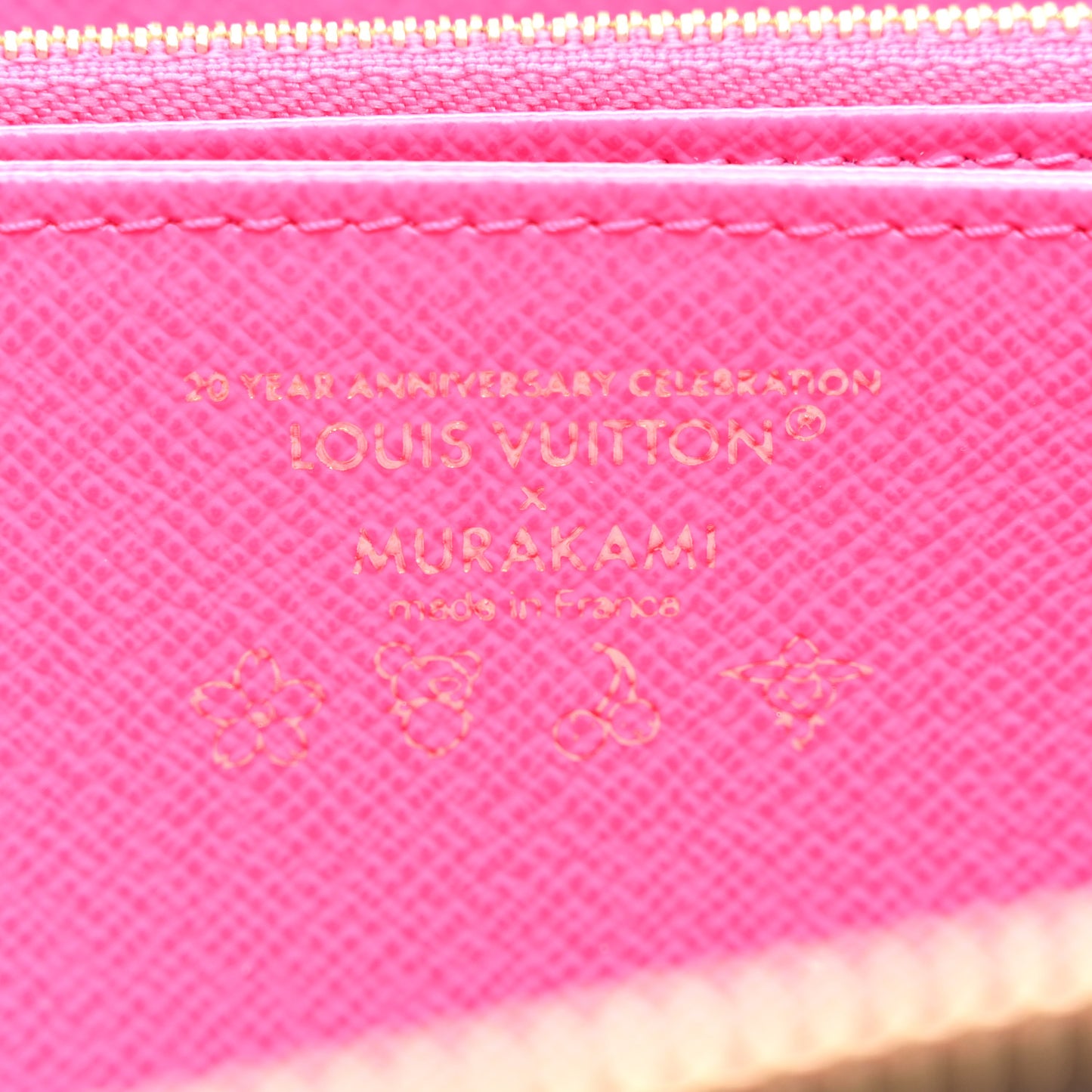 LV X TM Monogram Flowers Zippy Wallet