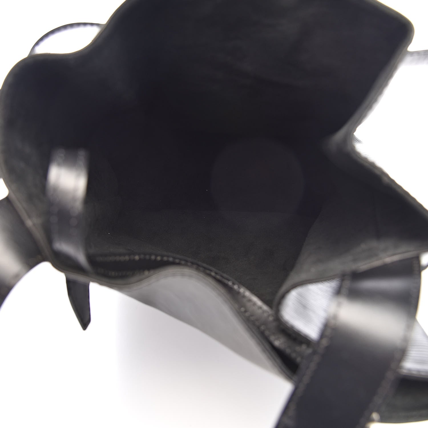 Louis Vuitton Epi Sac D'Epaule Black 5 of 11