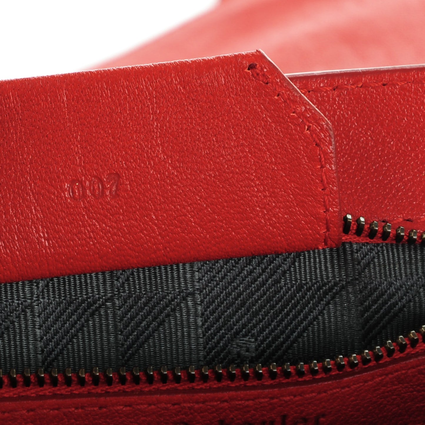 Lambskin Tiny PS1 Satchel Mandarin Red