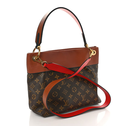 Louis Vuitton Monogram Tuileries Besace Caramel Rouge 2 of 8