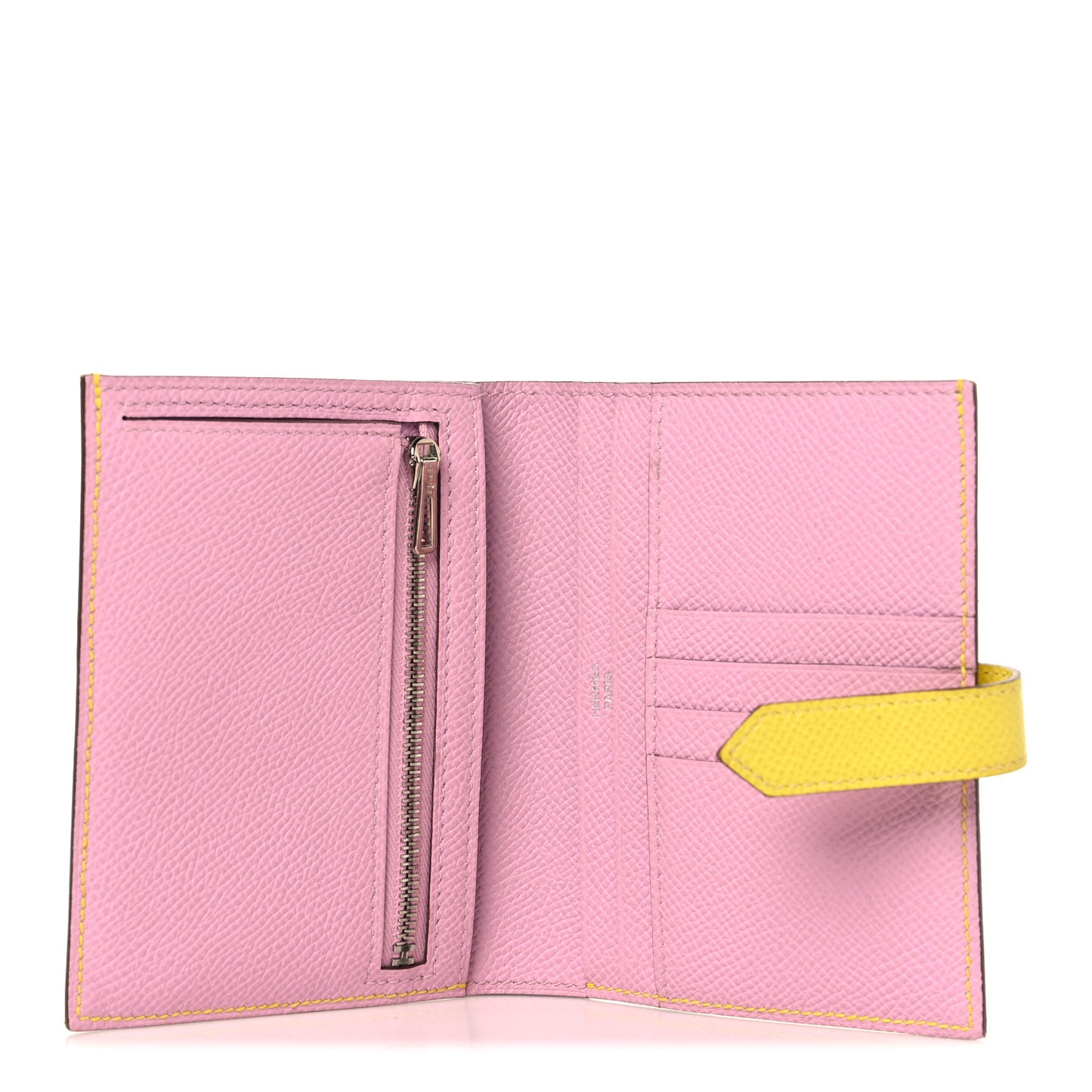 Epsom Verso Bearn Compact Wallet Lime Mauve Silvestre