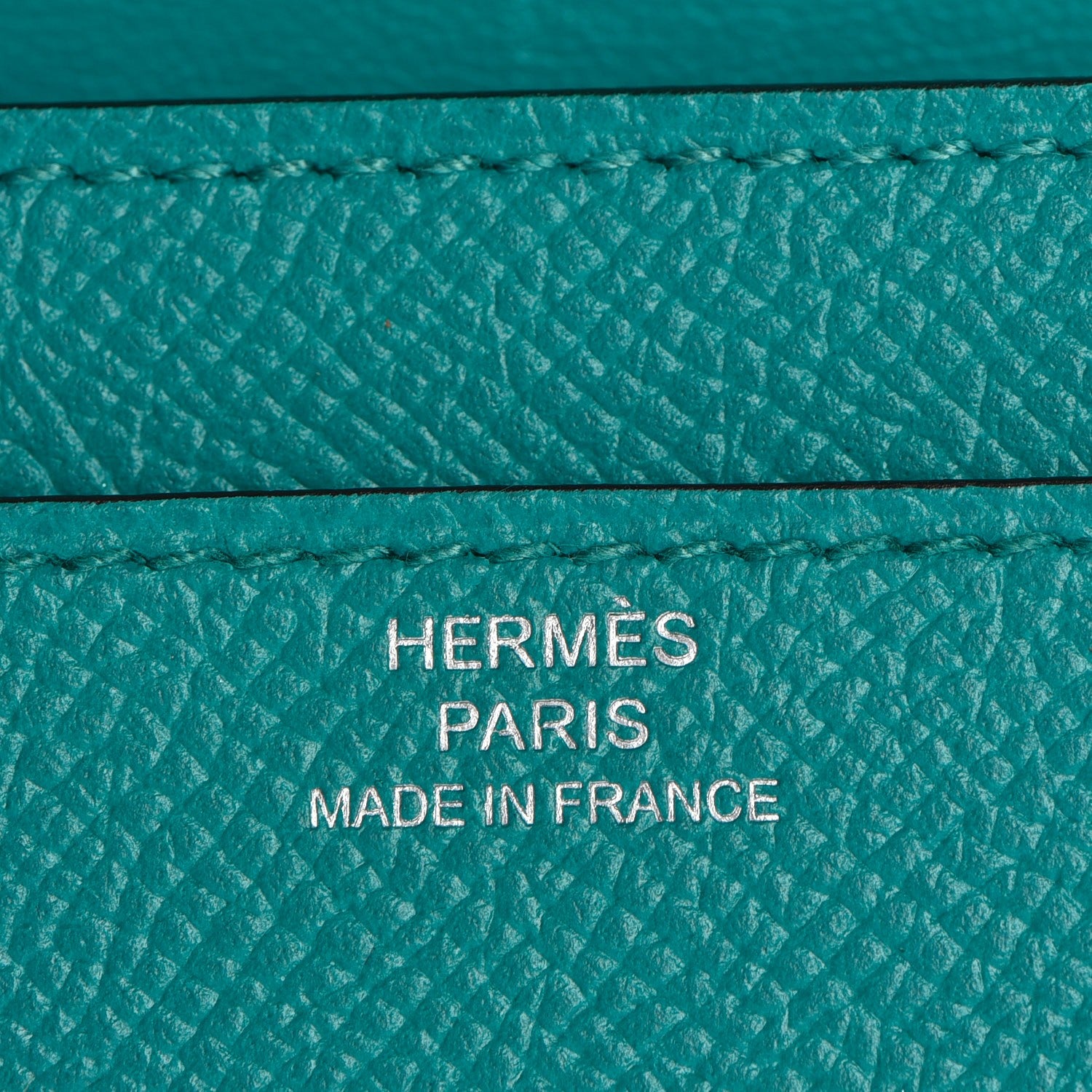 Hermes Epsom Constance Long Wallet Bleu Paon 8 of 14