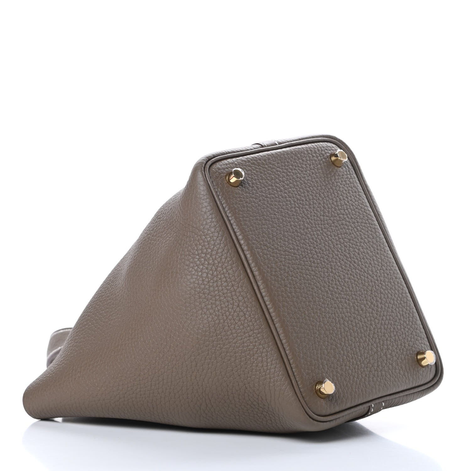 Hermes Taurillon Clemence Picotin Lock 18 PM Etoupe 4 of 11