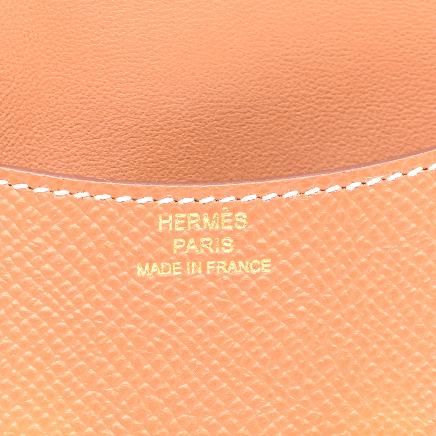 Hermes Epsom Constance Slim Wallet Gold 7 of 8