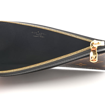 Louis Vuitton Monogram Slim Purse Black 5 of 8
