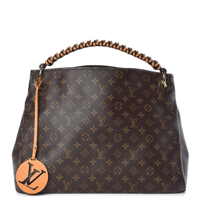 Louis Vuitton Monogram Braided Artsy MM Safran Imperial 1 of 9