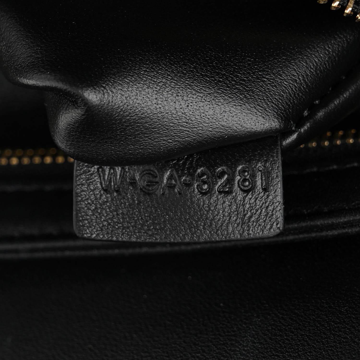 Celine Shiny Calfskin Medium Triomphe Black 7 of 12