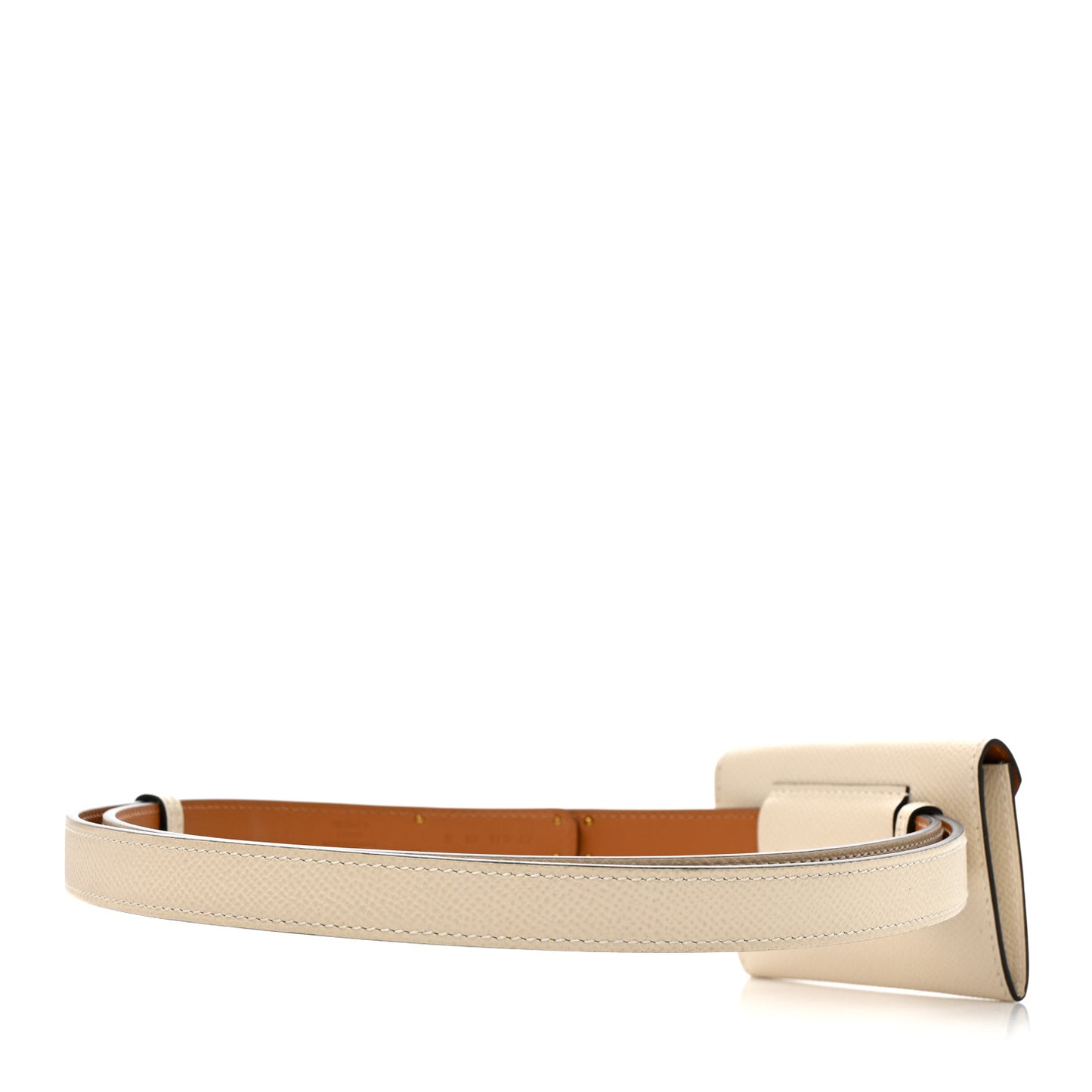 Epsom Kelly Pocket Belt Craie