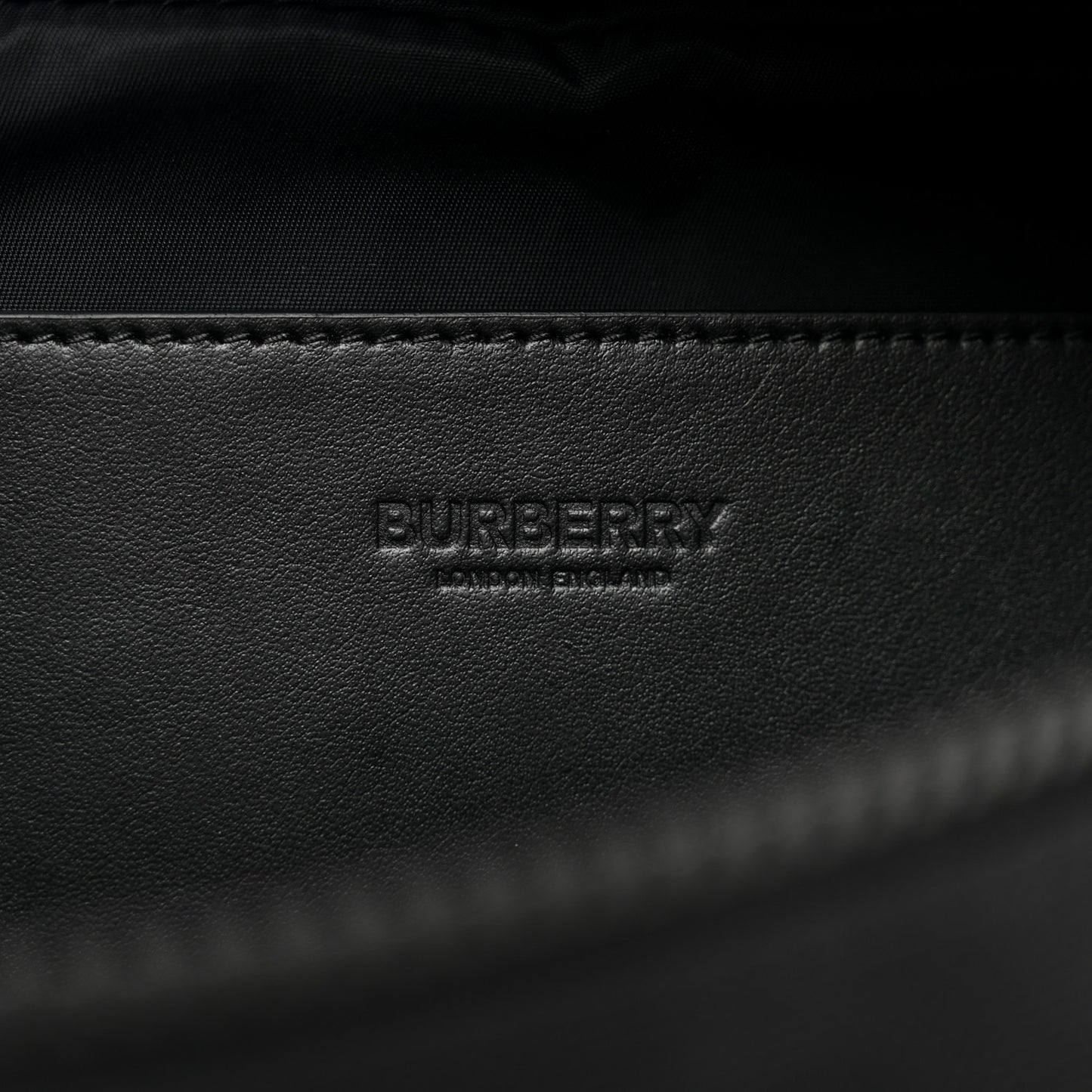 Econyl Horseferry Print Sonny Bum Bag Black