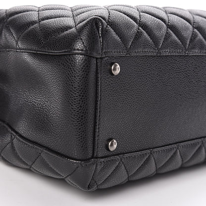 Chanel Caviar Quilted City Shopping Tote Black 8 of 10