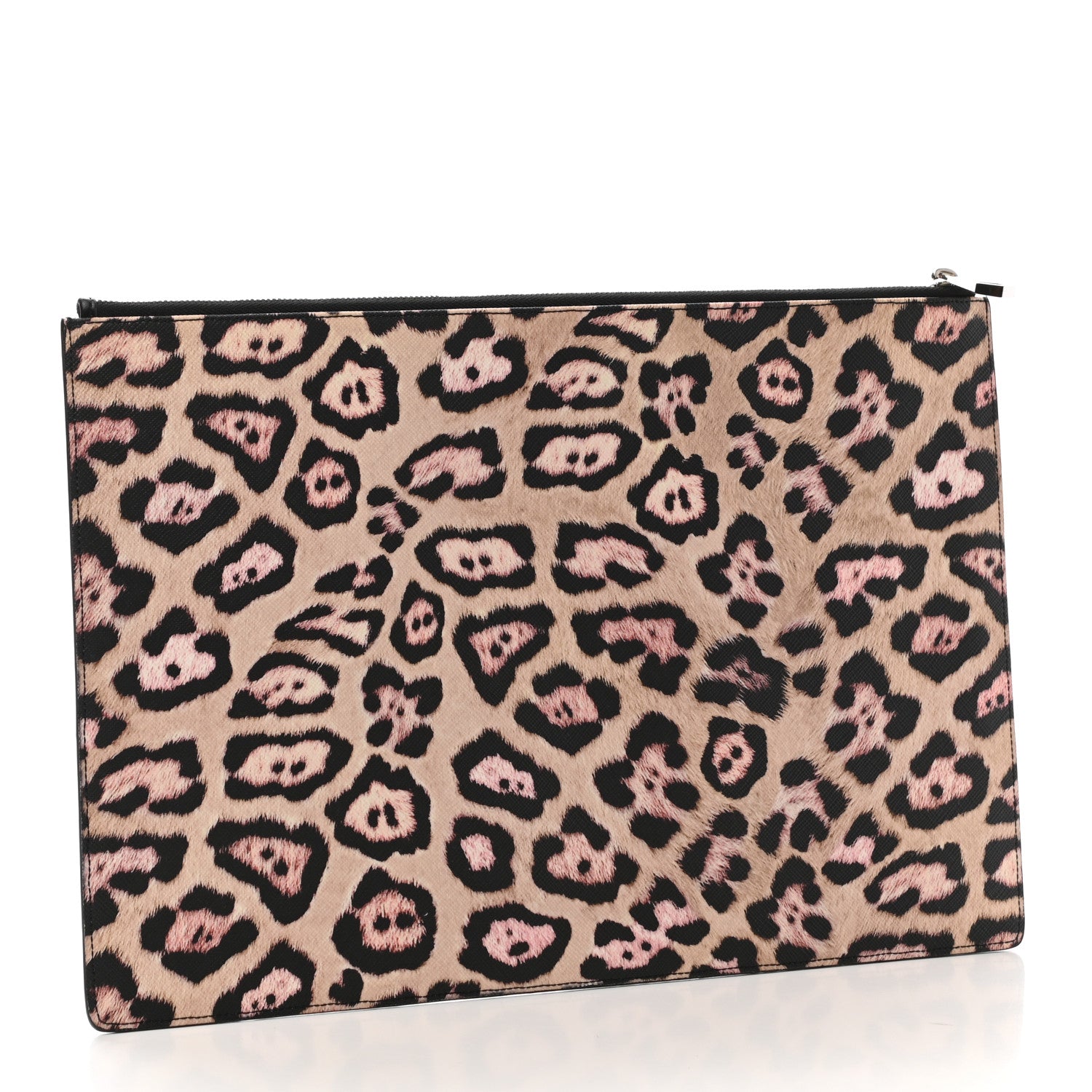 Givenchy Coated Canvas Jaguar Print Zip Pouch 3 of 7