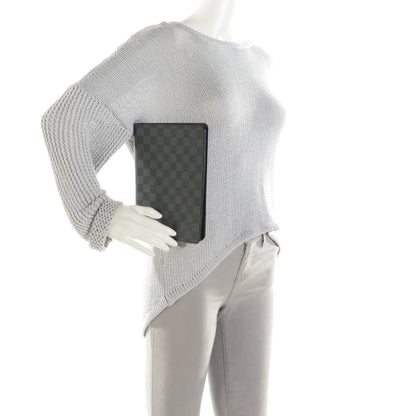 Louis Vuitton Damier Graphite Desk Agenda Cover 2 of 7