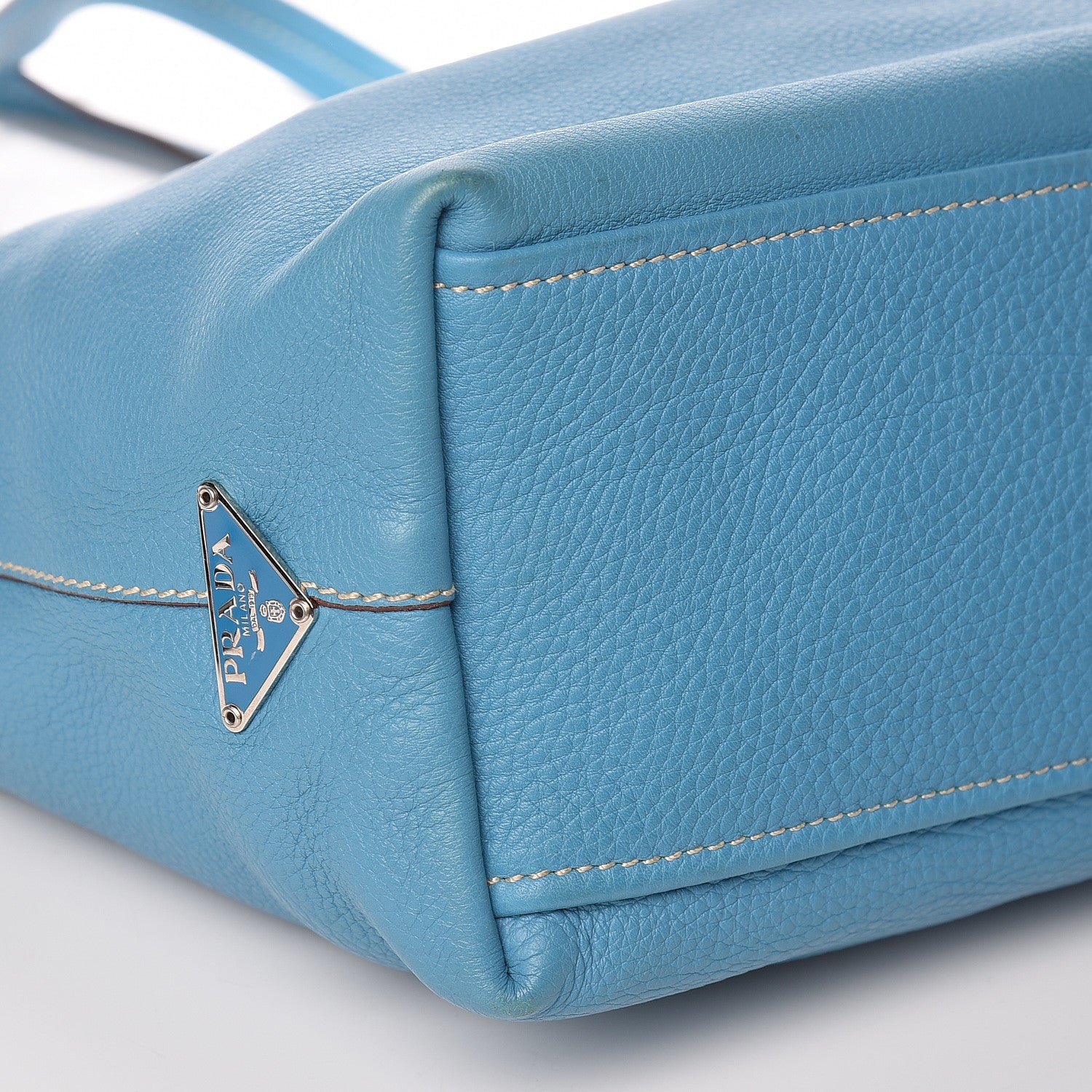 Prada Vitello Daino Shopping Tote Voyage 9 of 11