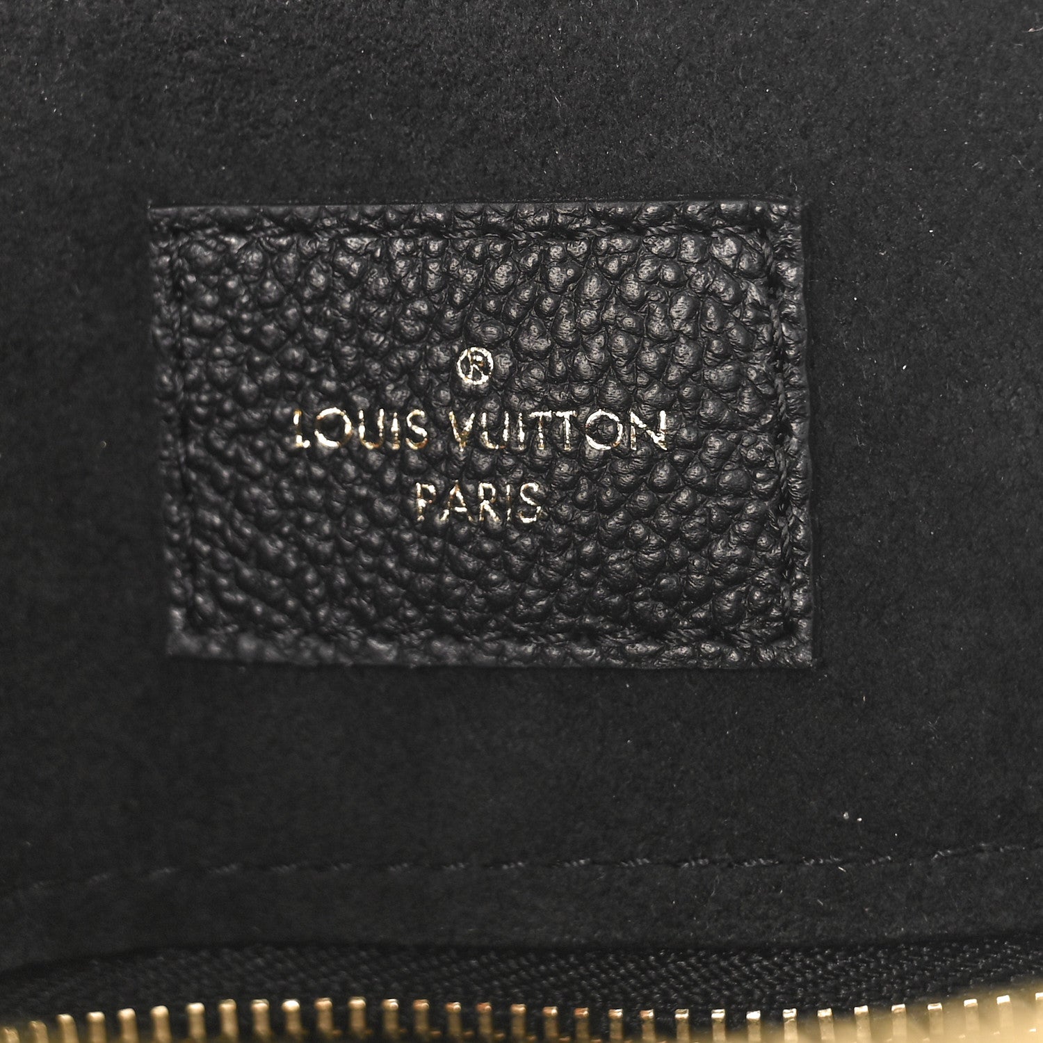 Louis Vuitton Empreinte Monogram Giant Speedy Bandouliere 25 Black 6 of 8